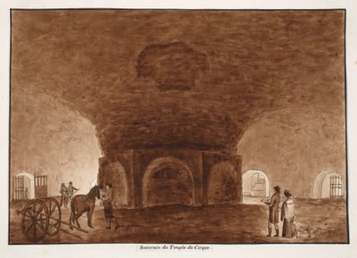 Basement of the Temple of the Circus by Agostino Tofanelli